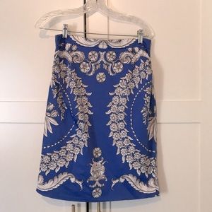 Baraschi guilted estate pencil skirt